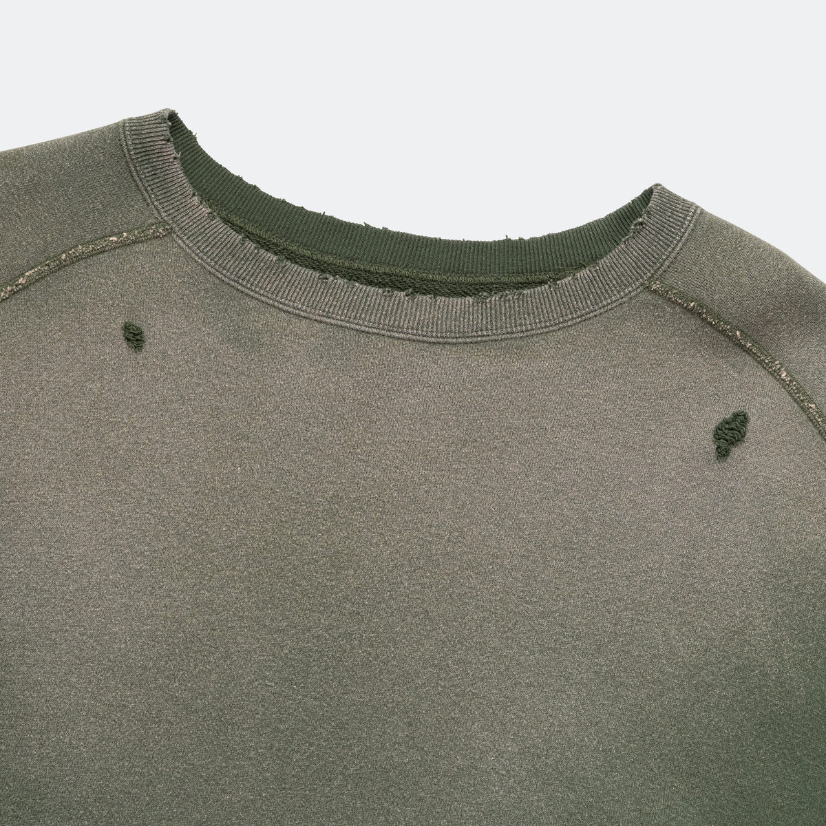 Darts Sweatshirt - Olive French Terry | UP THERE