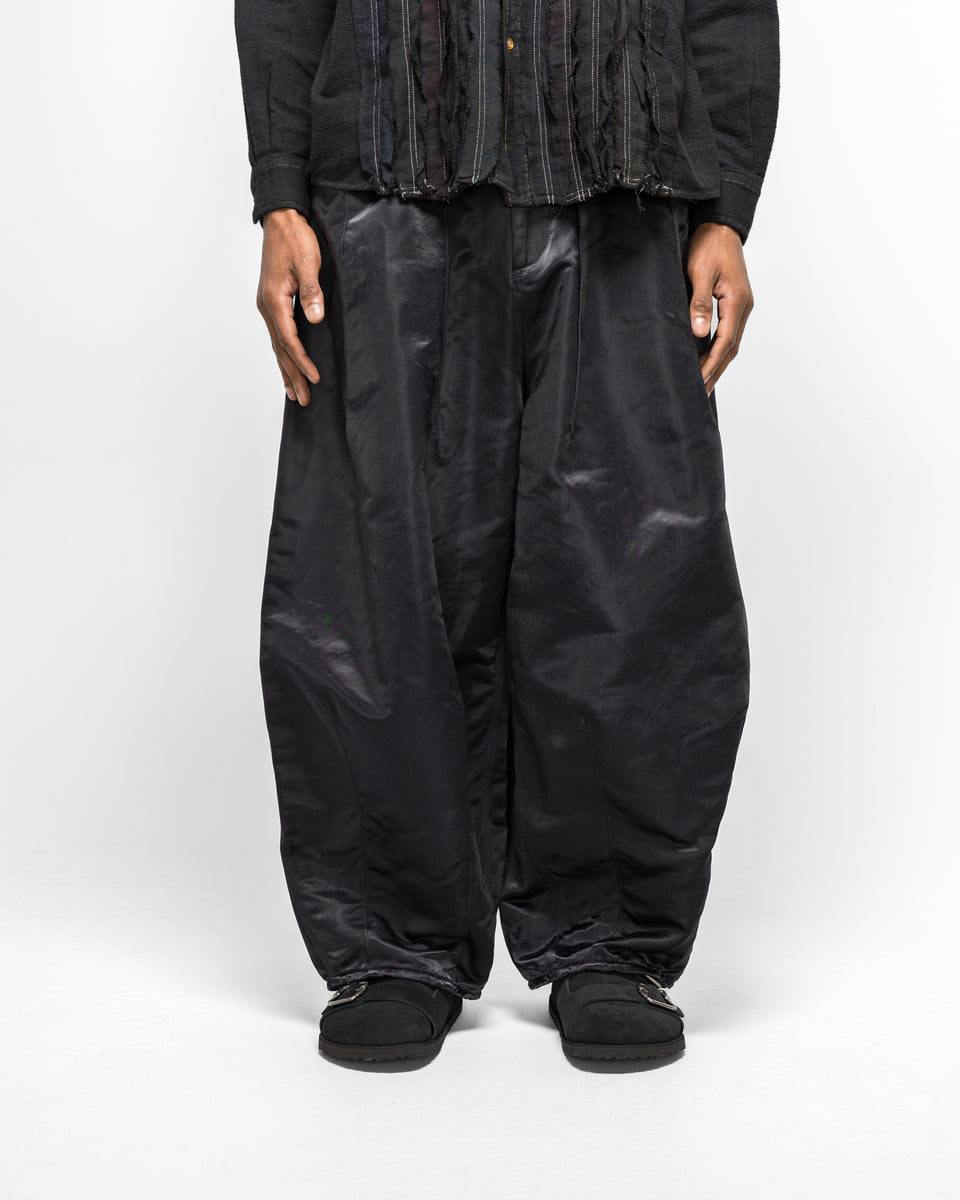 Needles - H.D. Painter Pant - Black C/N Sateen | UP THERE