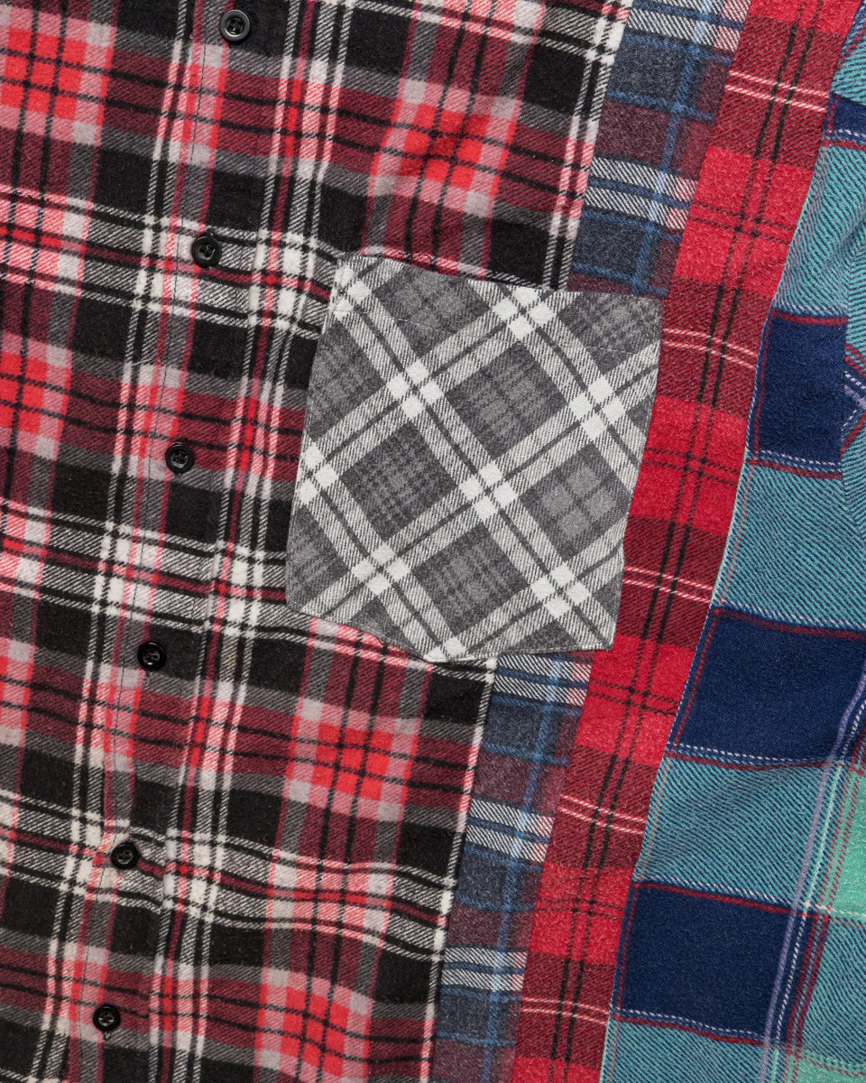 Needles - Rebuild Flannel 7 Cuts Shirt SS26 - X-Large #3 | UP THERE