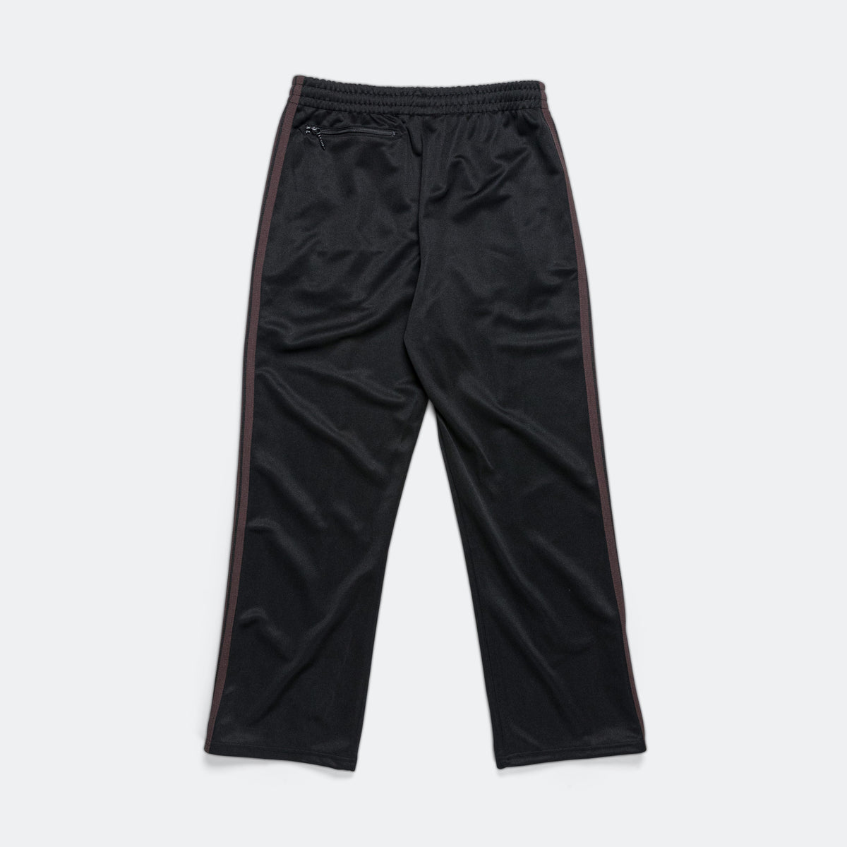 Track Pant - Black Poly Smooth