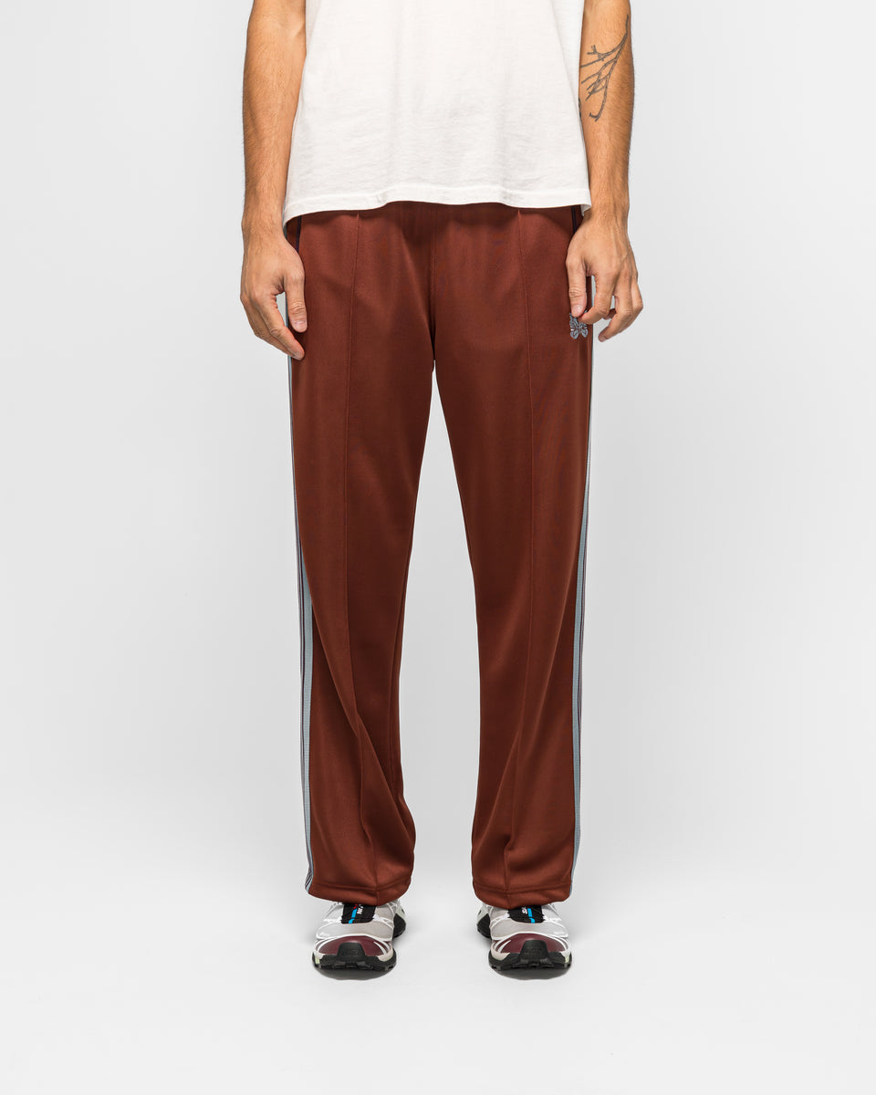 Needles - Track Pant - Rust Poly Smooth | UP THERE