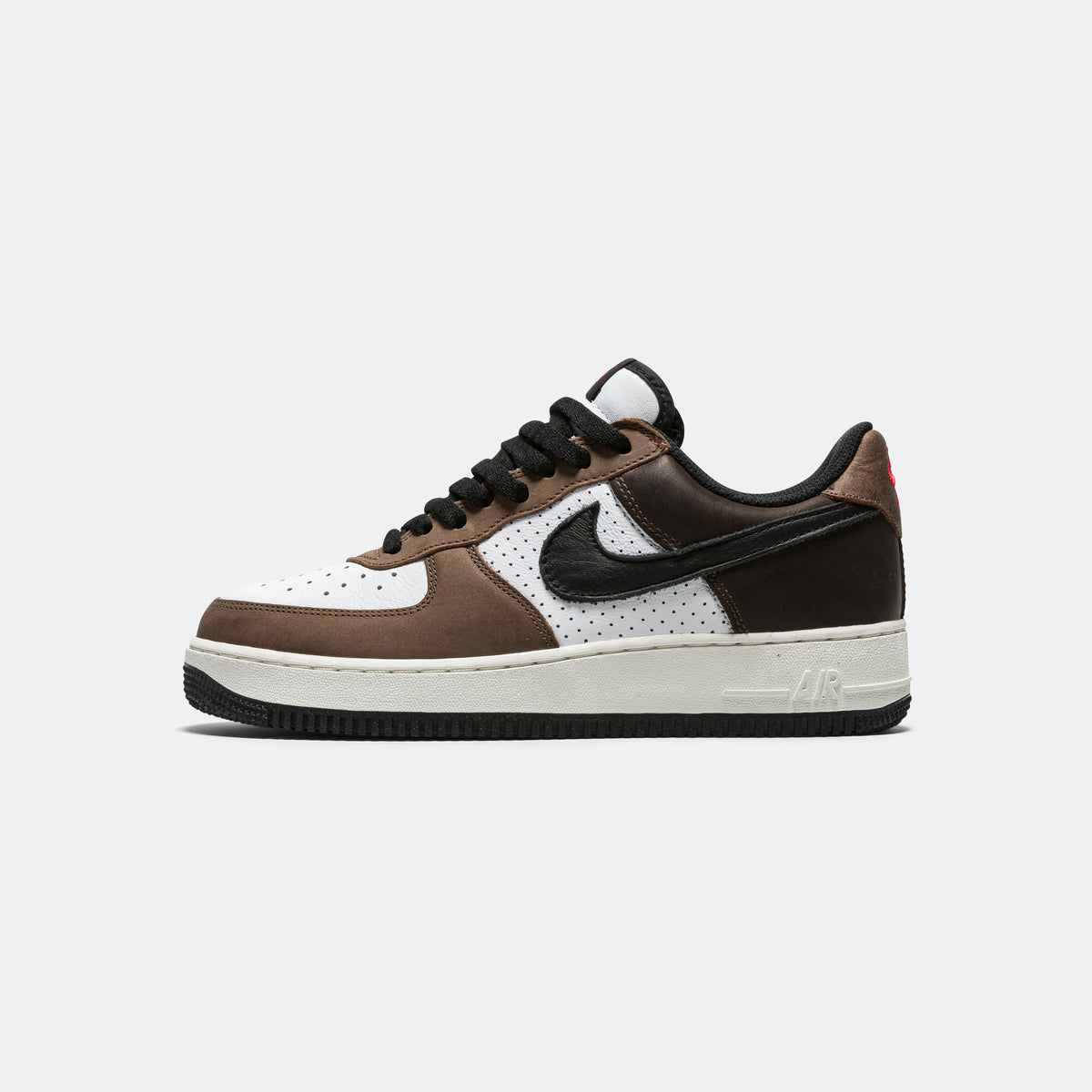 black white and brown af1
