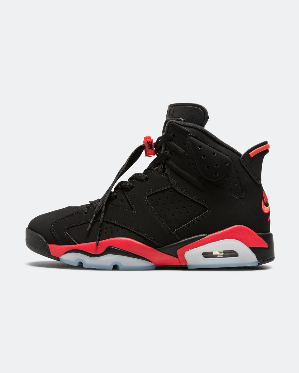 シューズ(男性用) Nike Air Jordan 6 Retro Black/Lt Crimson Jordan - Air Jordan 6 Retro - Black/Light Crimson | UP THERE