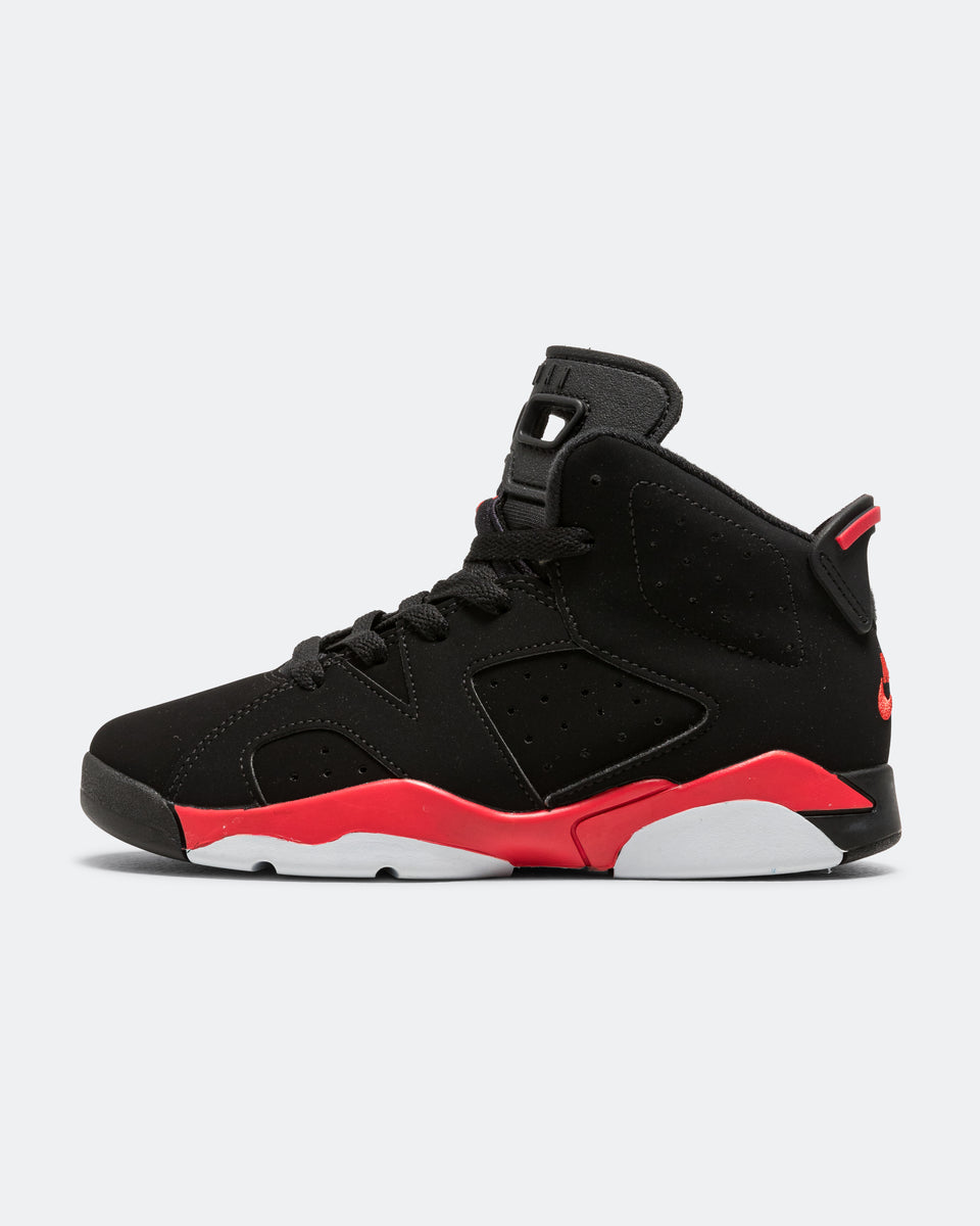 Jordan - Air Jordan 6 Retro (PS) - Black/Light Crimson | UP THERE