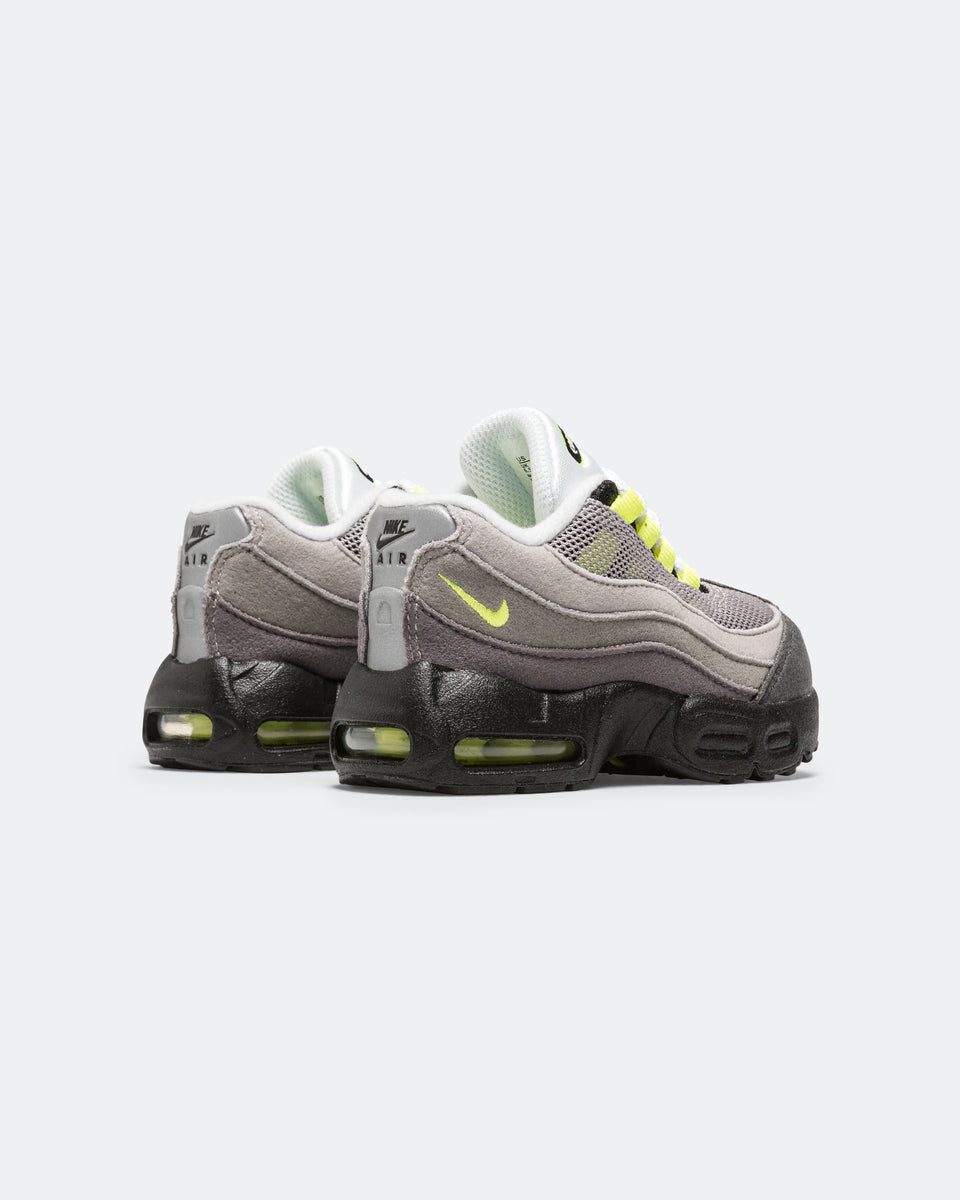 Nike - Air Max 95 TD - Black/Neon Yellow-Light Graphite | UP THERE