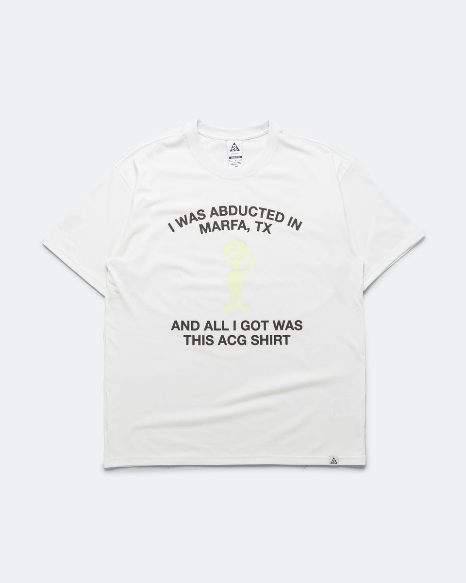 Nike ACG - Dri-Fit Tee Alien - Summit White | UP THERE