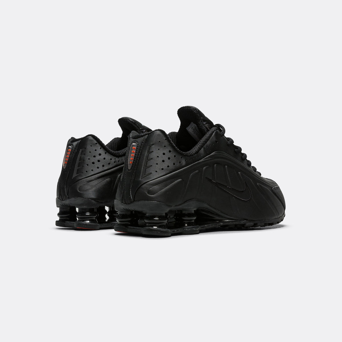 Nike Womens Shox R4 Black/Max Orange UP THERE - Main Image