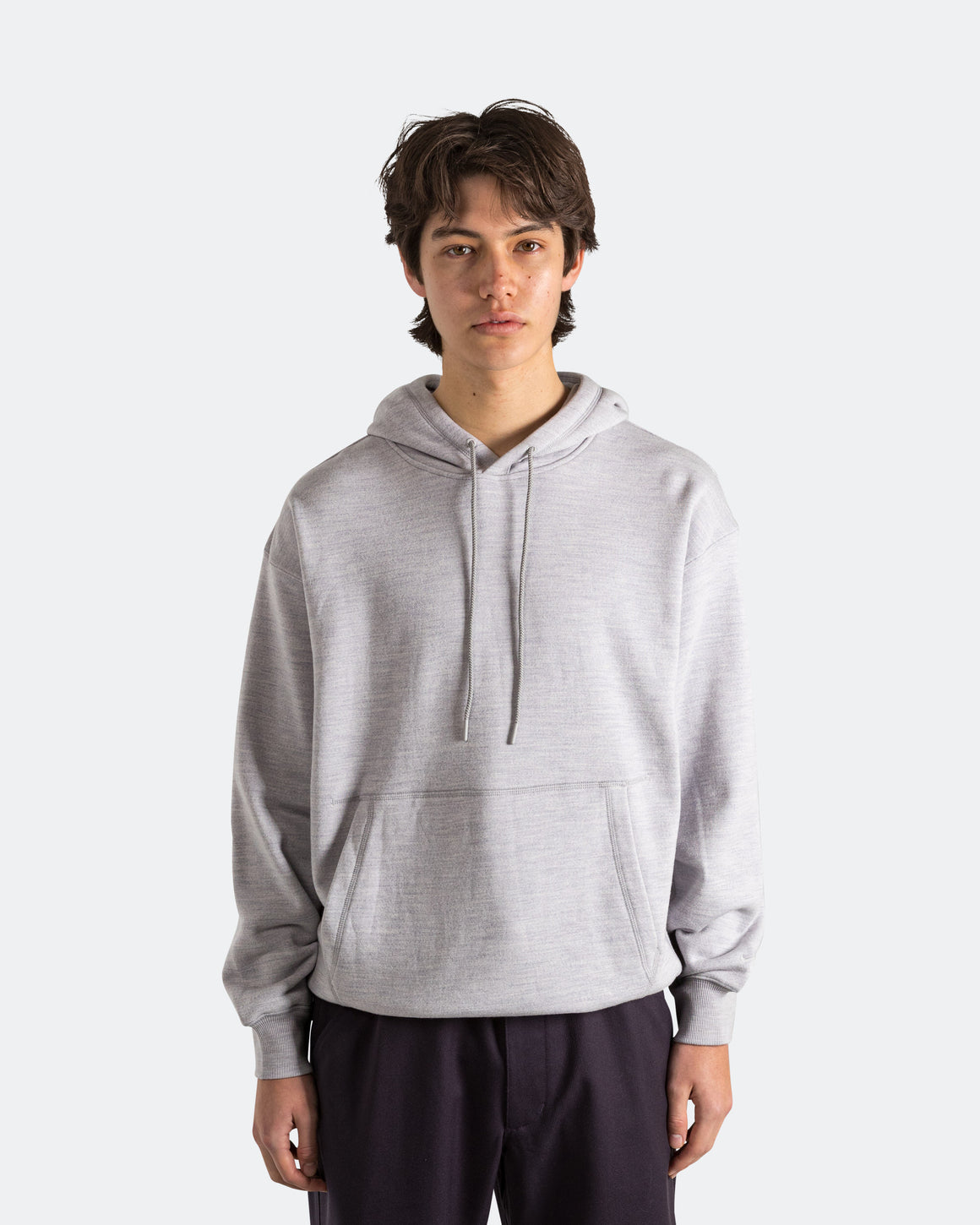 Nike - Wool Classics Hoodie - Matte Silver/Heather Grey - UP THERE