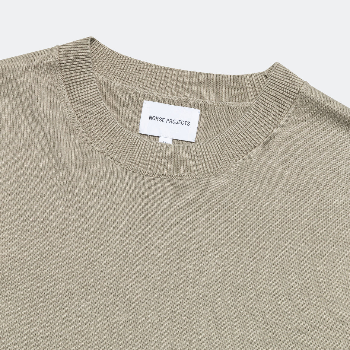 Norse Projects - Rhys Cotton Linen T-Shirt - Clay - UP THERE