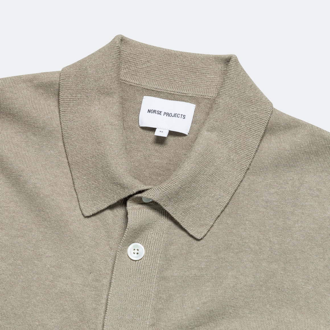 Norse Projects - Rollo Cotton Linen SS Shirt - Clay - UP THERE