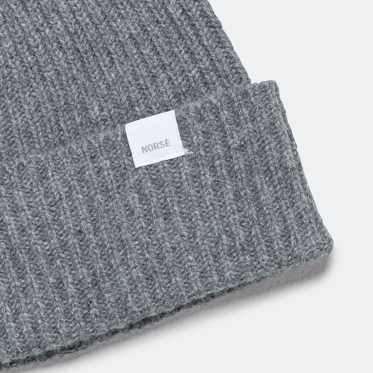 Norse Standard Merino Lambswool Beanie - Black