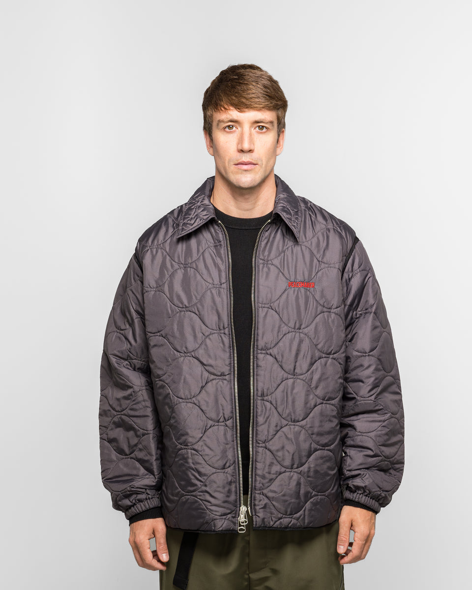 OAMC Peacemaker - Combat Overshirt - Black/Red | UP THERE