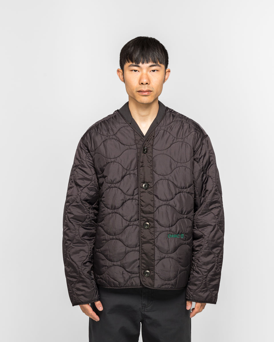 Oamc Combat Liner Peacemaker By Oamc Combat Liner Jacket Beige