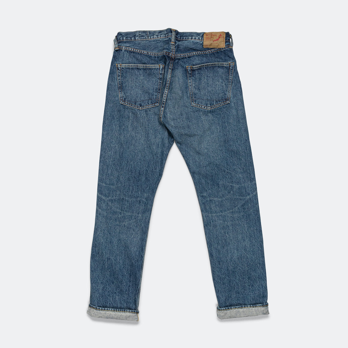 orSlow - 107 Ivy Selvedge Denim - 2 Year Wash - UP THERE