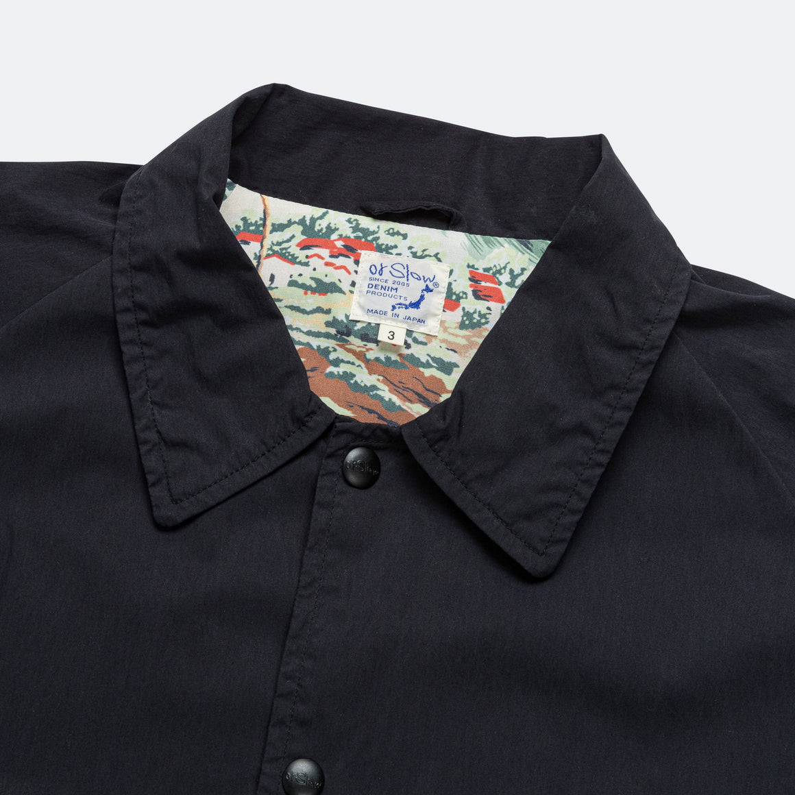 orSlow - Coach Jacket - Black - UP THERE