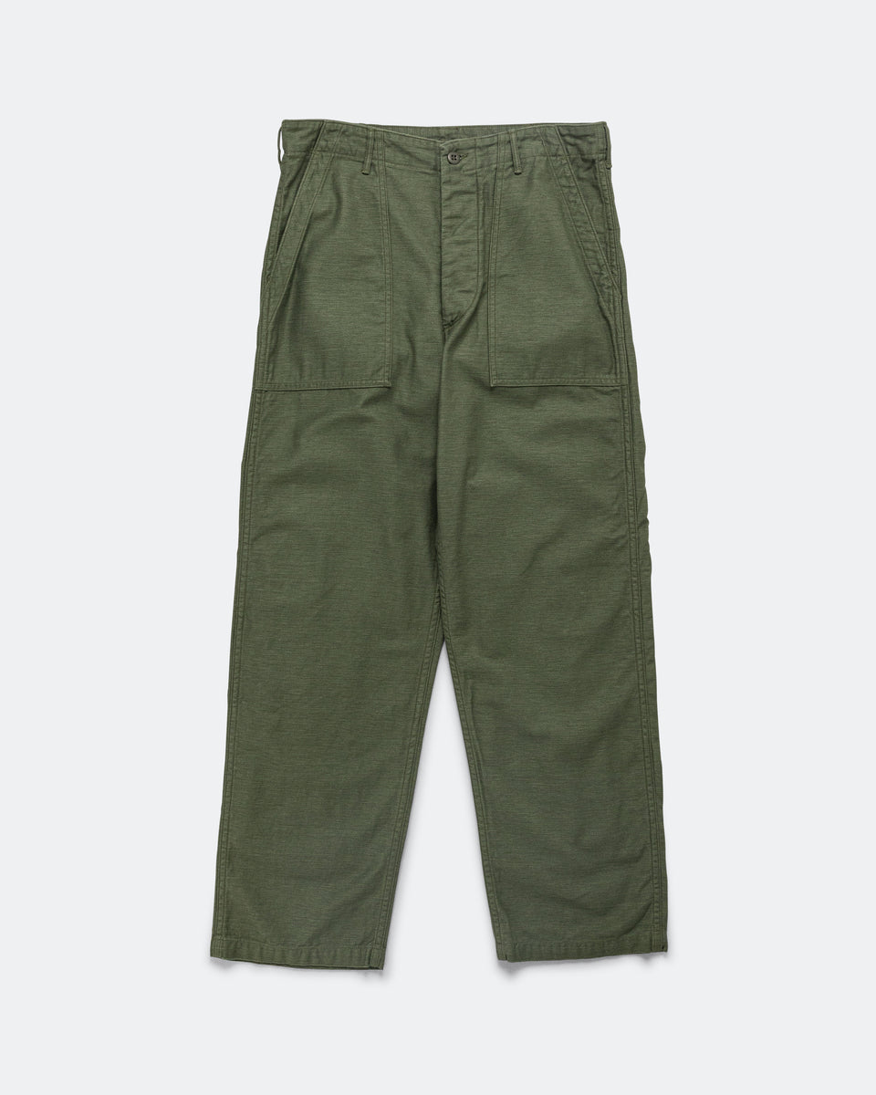 kaneroni　orslow US ARMY FATIGUE GREEN orSlow - US Army Fatigue Pants (Regular Fit) - Green | UP THERE