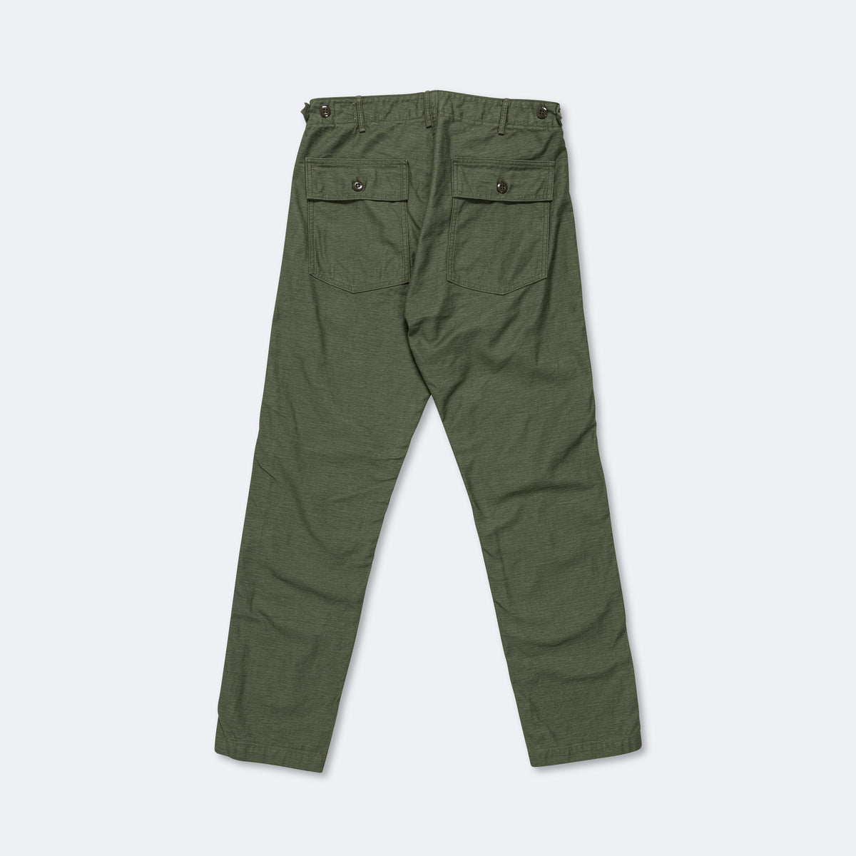 orSlow Slim Fit Fatigue Pants - Green | UP THERE