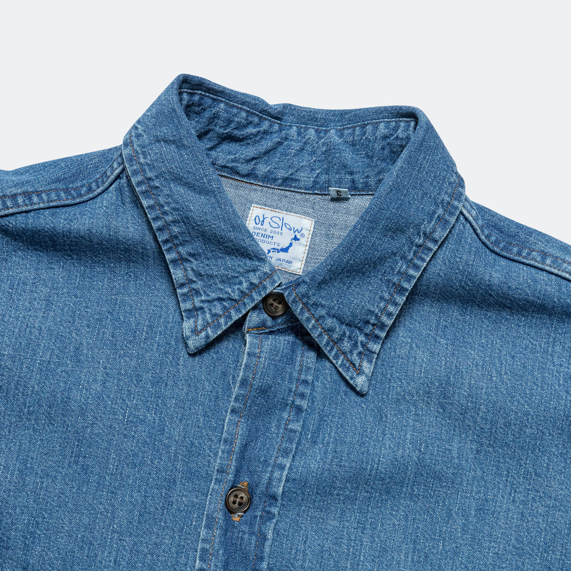 orSlow - Work Shirt - Denim Used - UP THERE