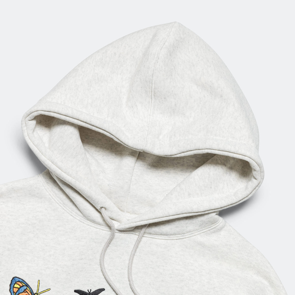 Patta - Patta Family Classic Hooded Sweater - Light Grey Melange - UP THERE