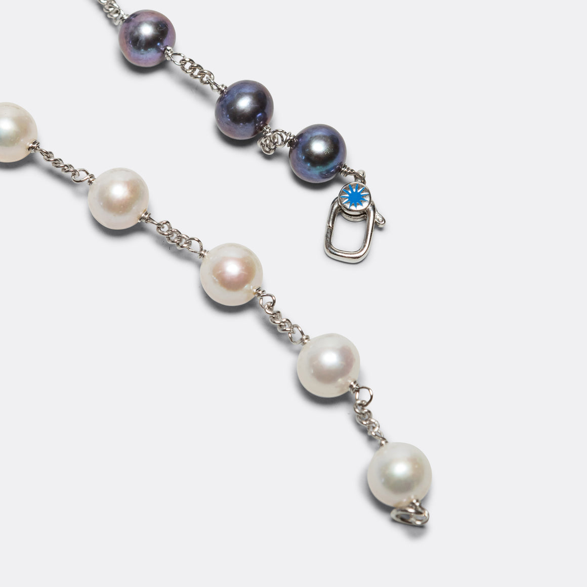 Polite Worldwide - Wisdom Pearl Necklace - 925 Silver - UP THERE