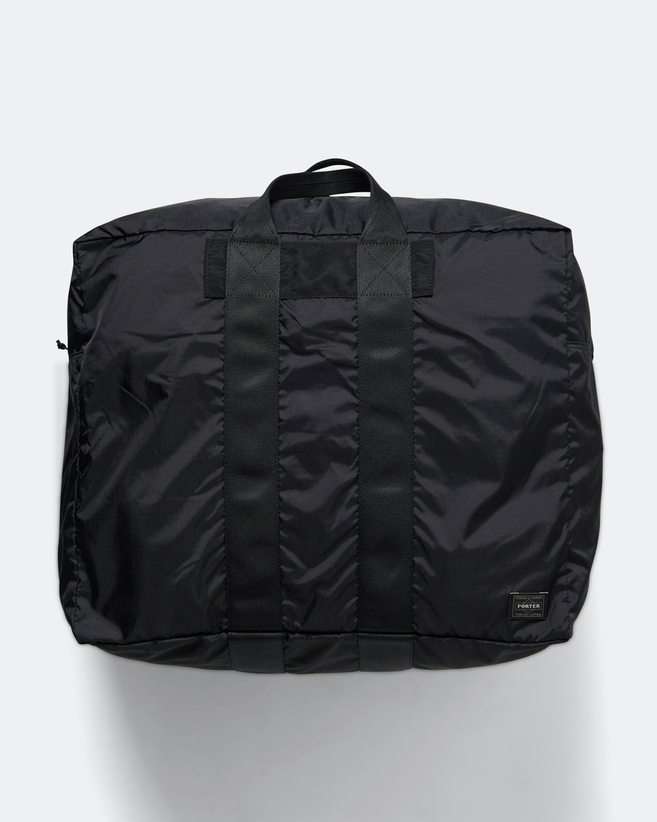 Porter Yoshida & Co - FLEX 2WAY Duffle Bag (S) - Black | UP THERE
