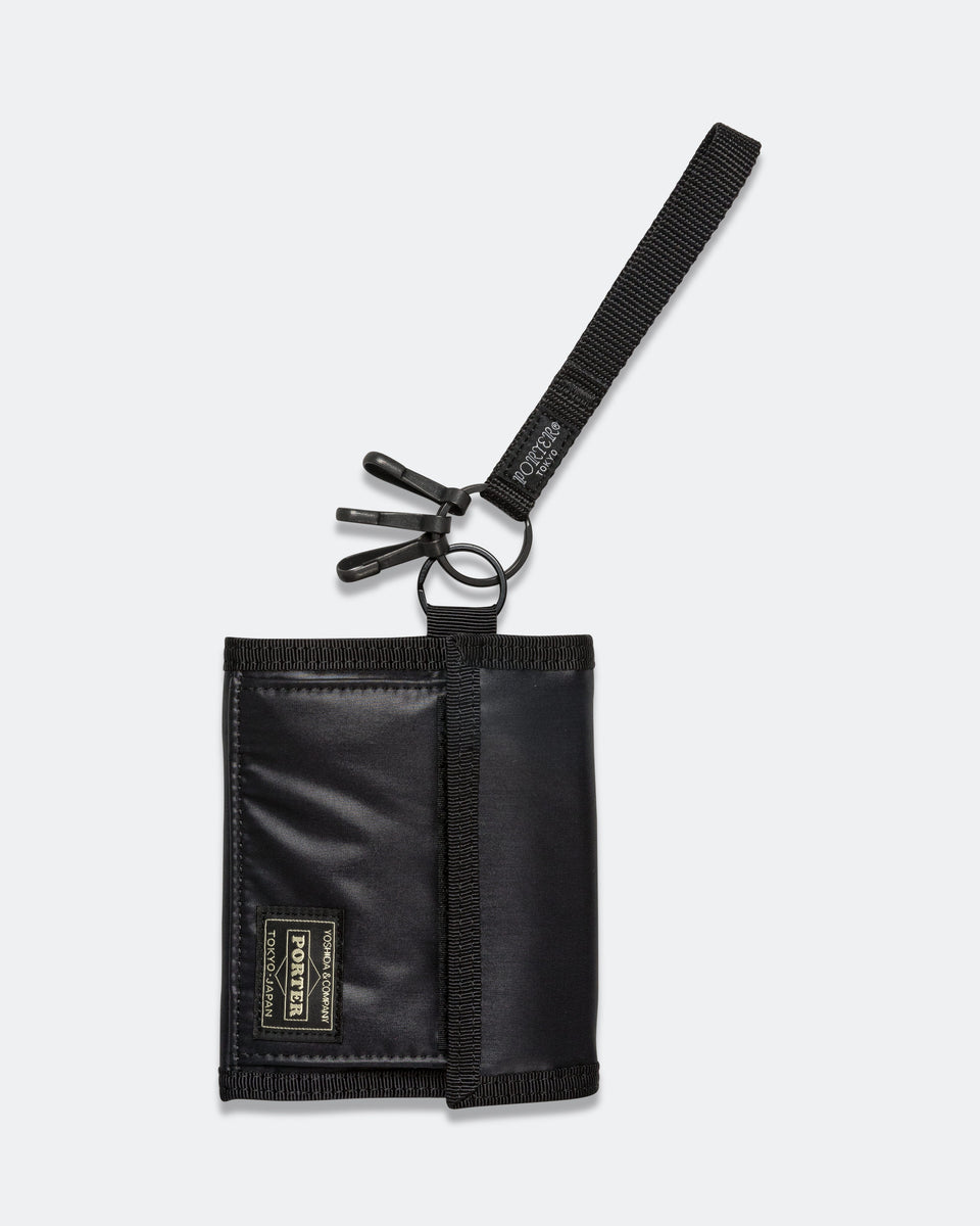 Porter Yoshida & Co - Capsule Wallet - Black | UP THERE