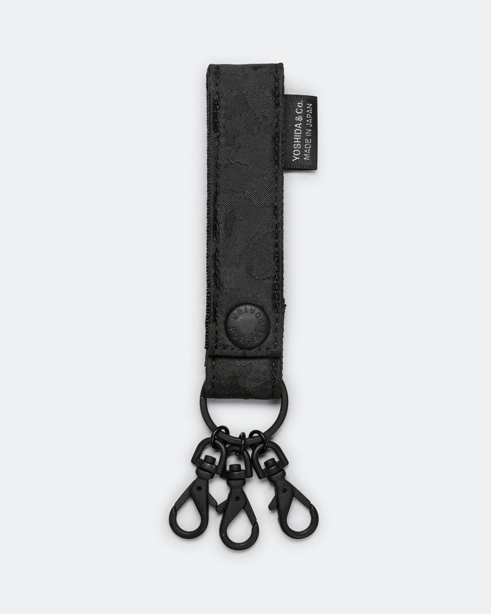 Porter Yoshida & Co - Ghillie Key Holder - Alpen Camo Black | UP THERE