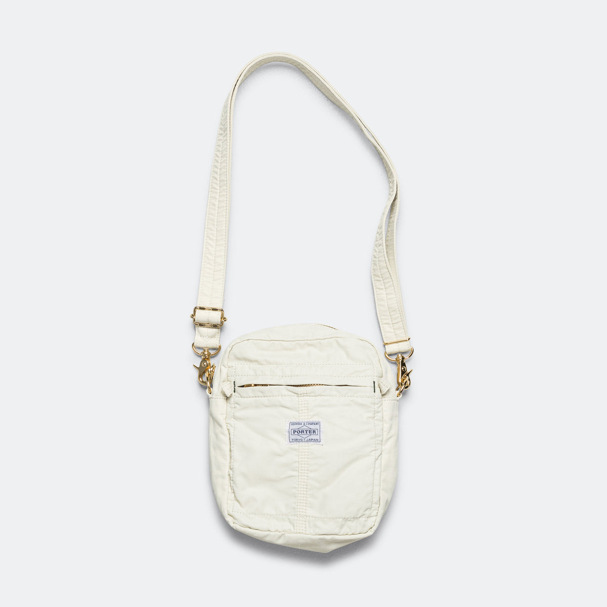 MILE VERTICAL Shoulder Bag - White | UP THERE