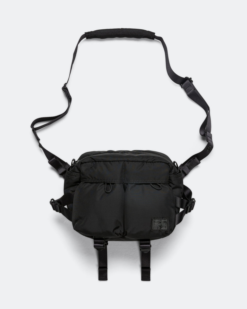 Porter Yoshida & Co - SENSES Shoulder Pack - Black | UP THERE