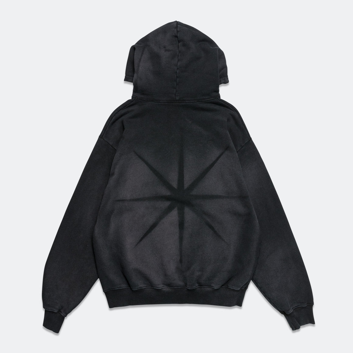 Pseushi - Pareidolia Hoodie - Star Faded Black - UP THERE