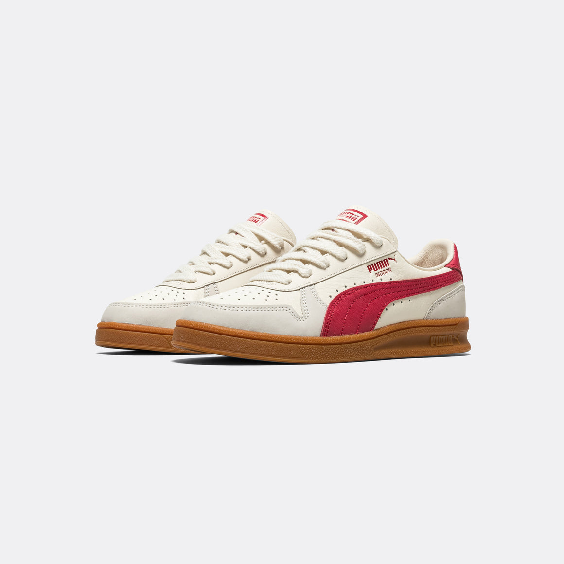 Puma - Indoor OG - Frosted Ivory/Club Red - UP THERE
