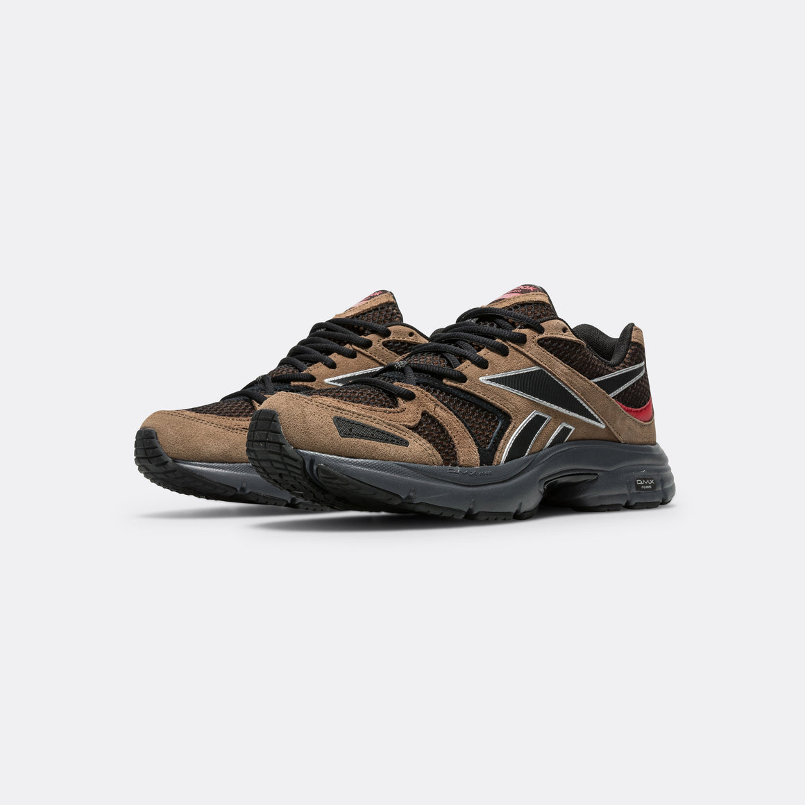 Reebok - Premier Road Plus VI - Utility Brown/Black-Vector Red - UP THERE