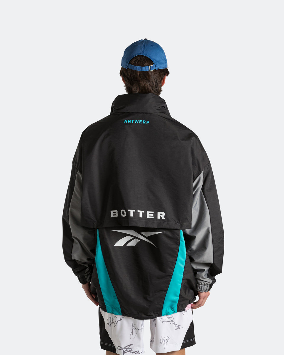 Summer Bench Jacket x Botter - Grey/Aqua Blue | UP THERE