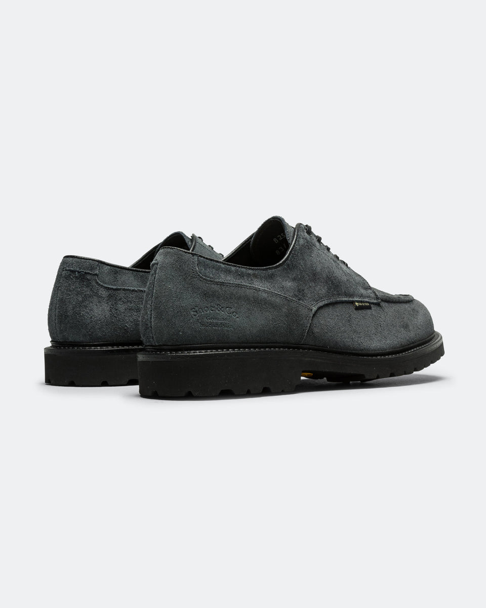 Regal Shoe & Co - U-Tip Derby GORE-TEX - Grey Suede | UP THERE