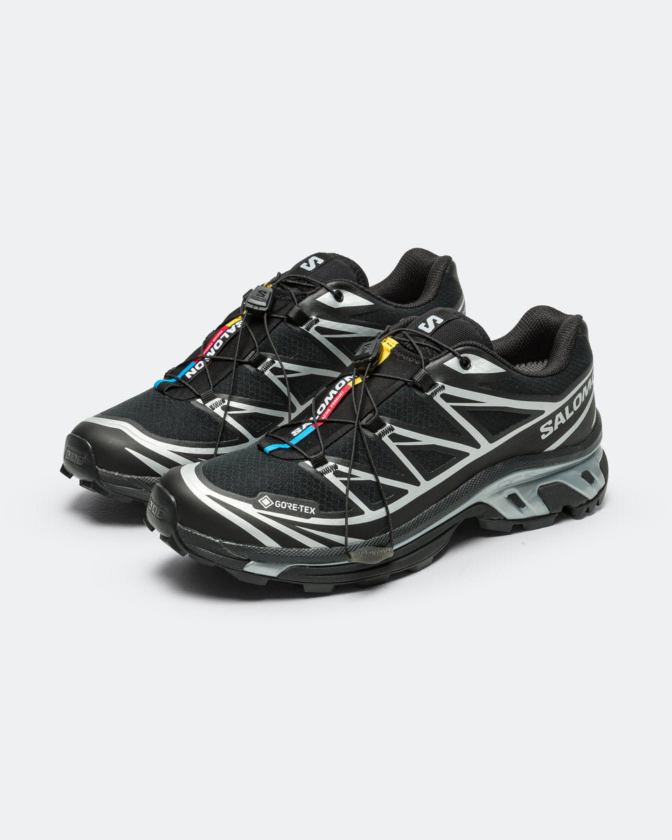 靴 27.5 Salomon XT-6 GORE-TEX Black Silver Salomon XT-6 GORE-TEX® - Black/Footwear Silver | UP THERE