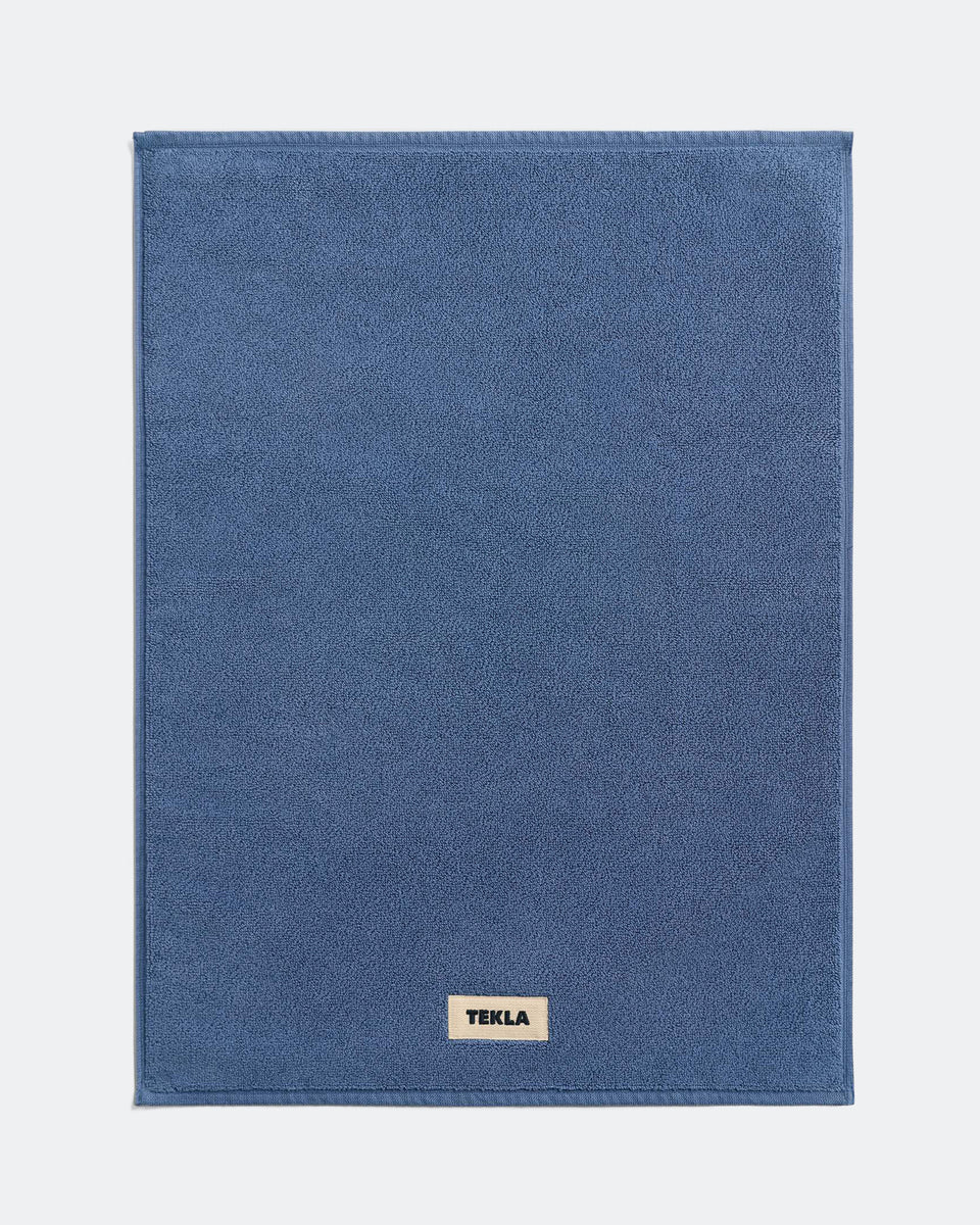 Tekla - Bath Mat - Storm Blue | UP THERE