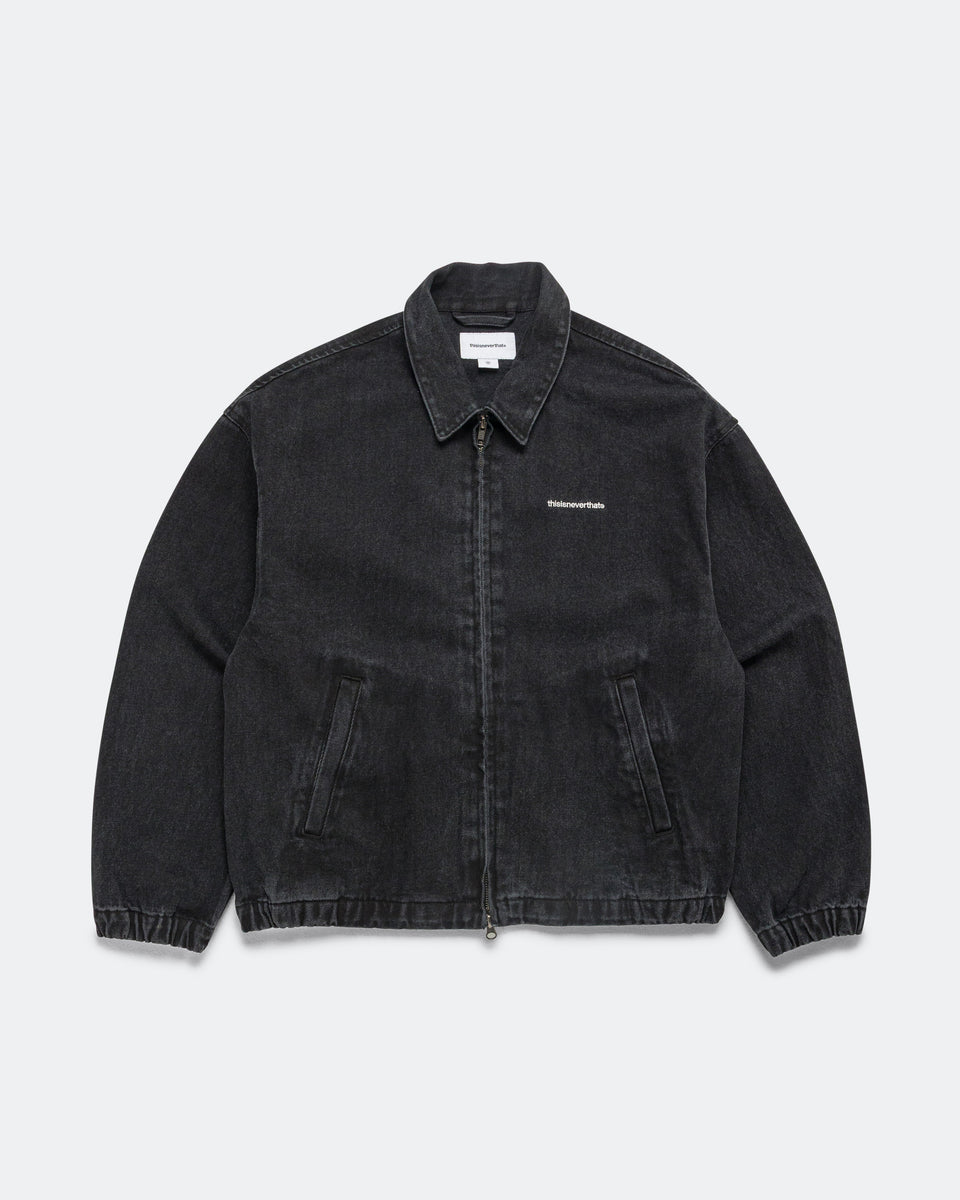 thisisneverthat - Denim Blouson Jacket - Black | UP THERE