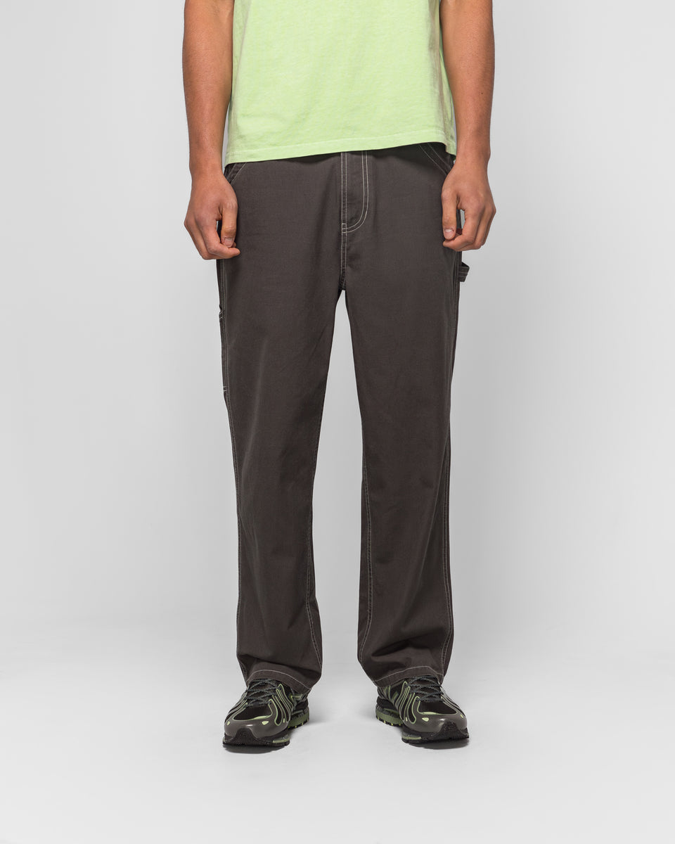 thisisneverthat - Washed Canvas Work Pant - Charcoal | UP THERE