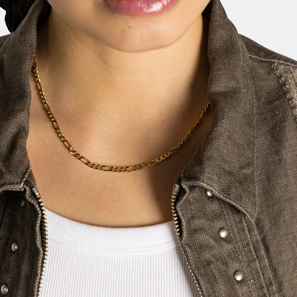 Bo Chain M - 18K Gold/925 Silver | UP THERE