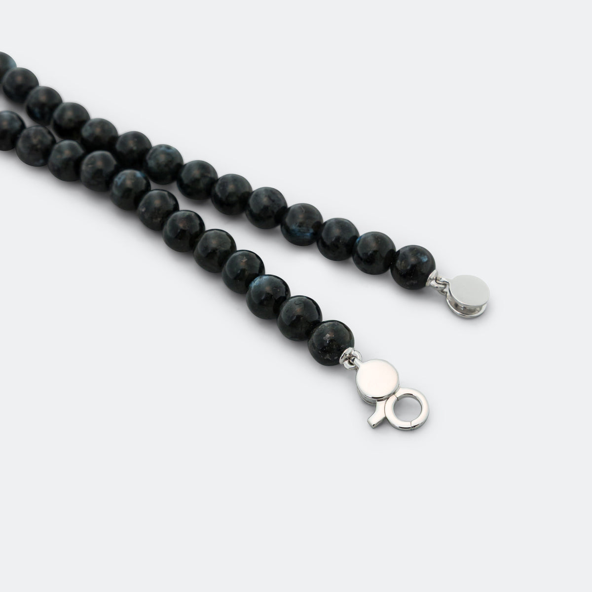 Cove Necklace - Black Larvikite/925 Silver | UP THERE Cove Necklace - Black Larvikite/925 Silver | UP THERE