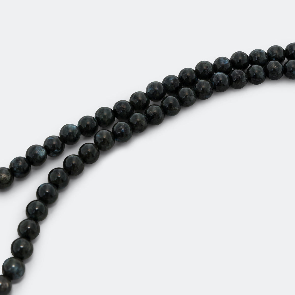 Cove Necklace - Black Larvikite/925 Silver | UP THERE