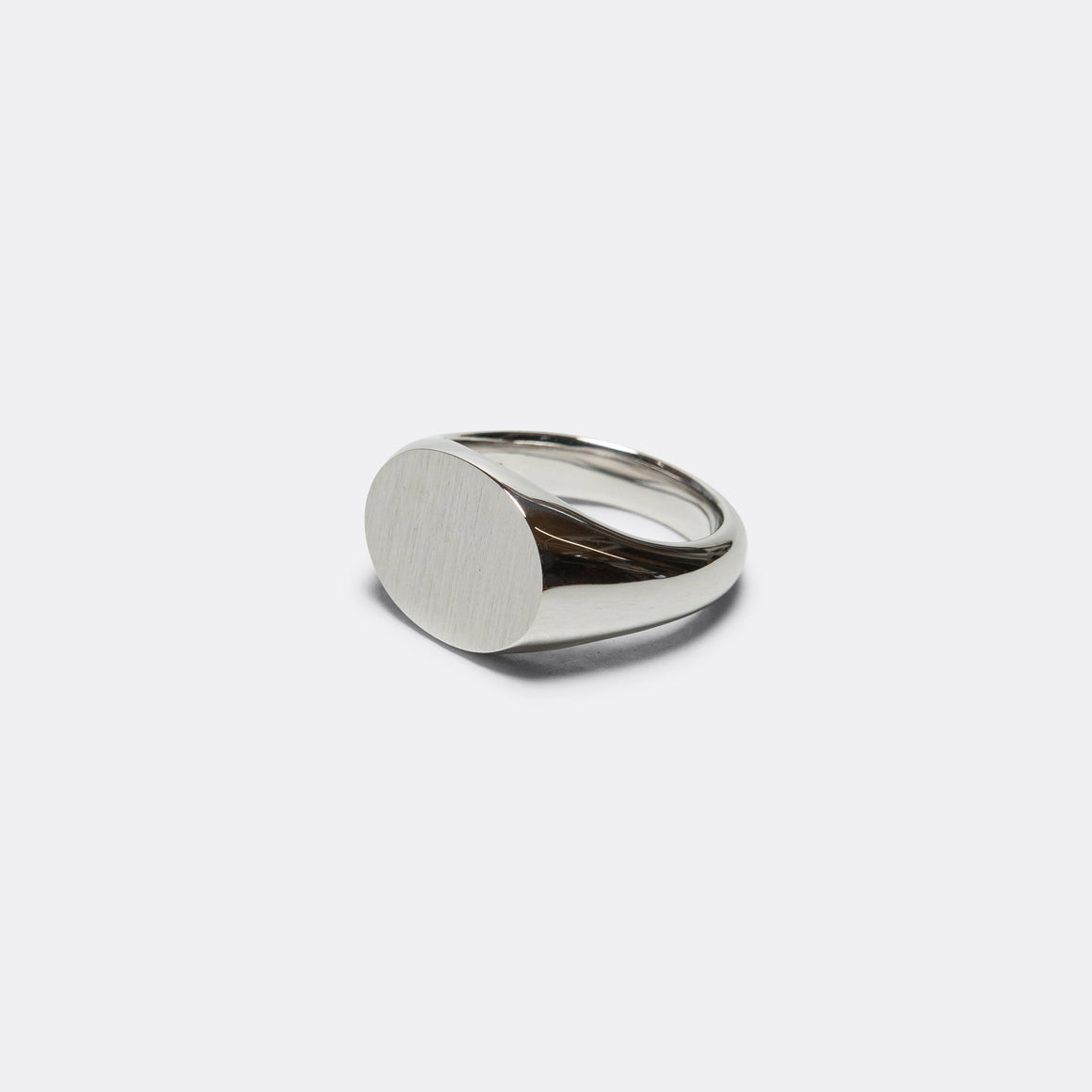 Ivy Ring Satin - 925 Silver