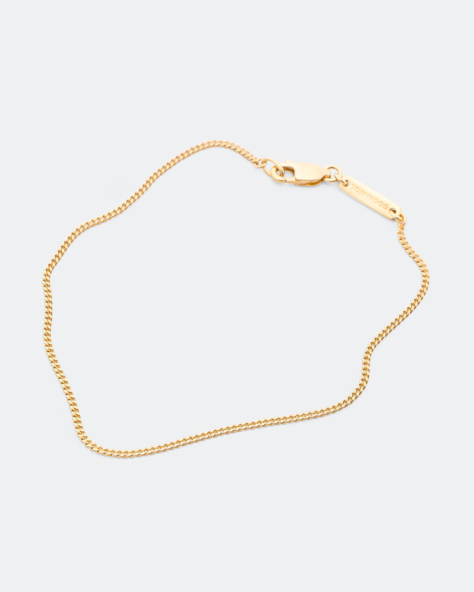 Tom Wood - Jil Bracelet - 18K Gold/925 Silver | UP THERE