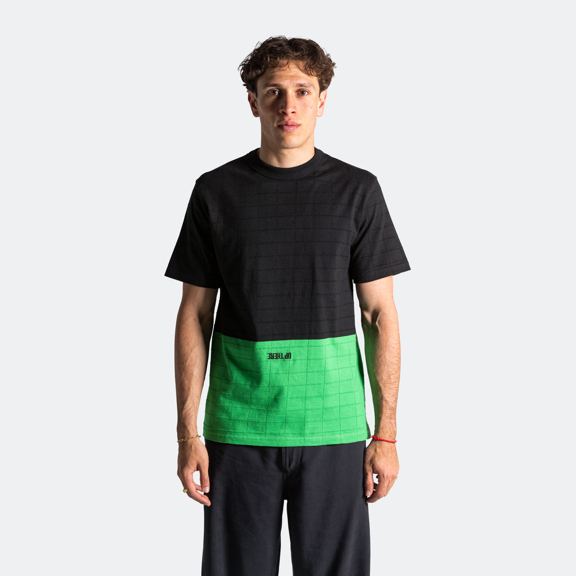 Armor Lux - T-Shirt x UP THERE - Black/Fern Green - UP THERE