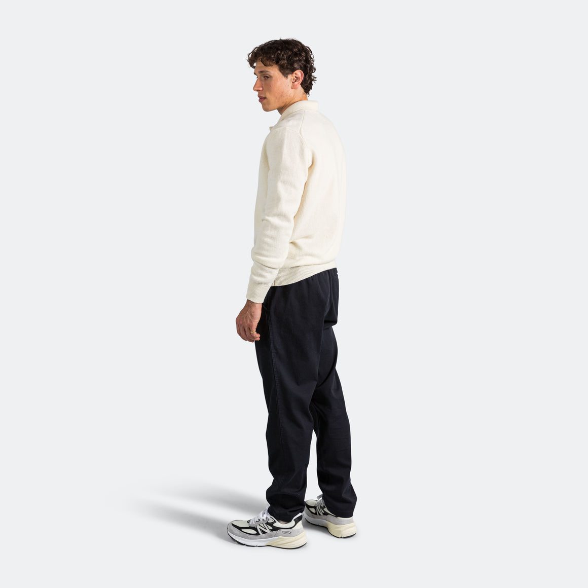 Norse Projects - Ezra Light Stretch Trouser - Dark Navy - UP THERE