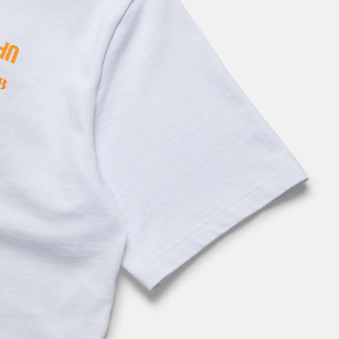 Up There - UP THERE X ATAB Lab 'Chess Man' Tee - White/Tangelo - UP THERE