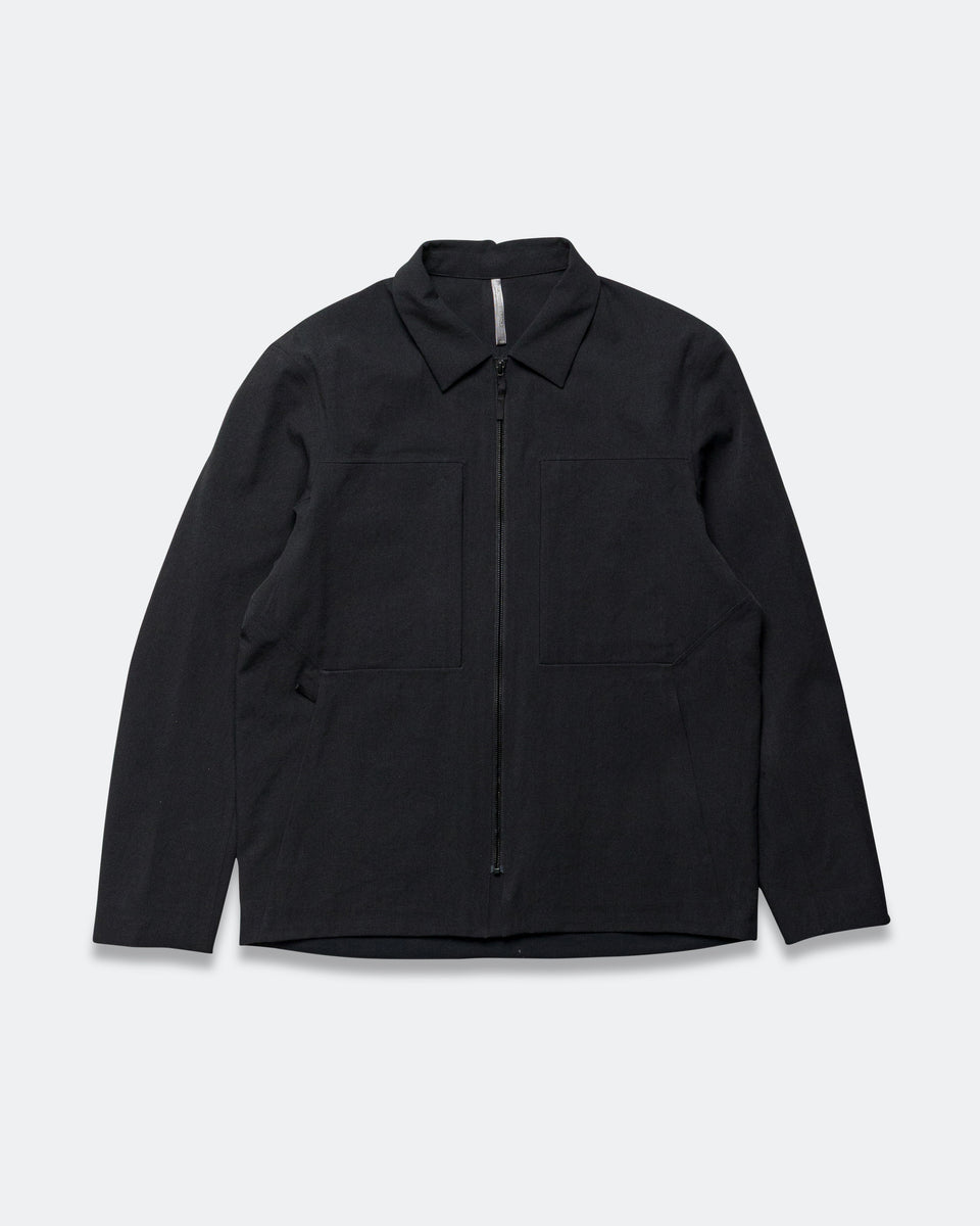Arc'Teryx Veilance - Mionn Softshell Overshirt - Black | UP THERE