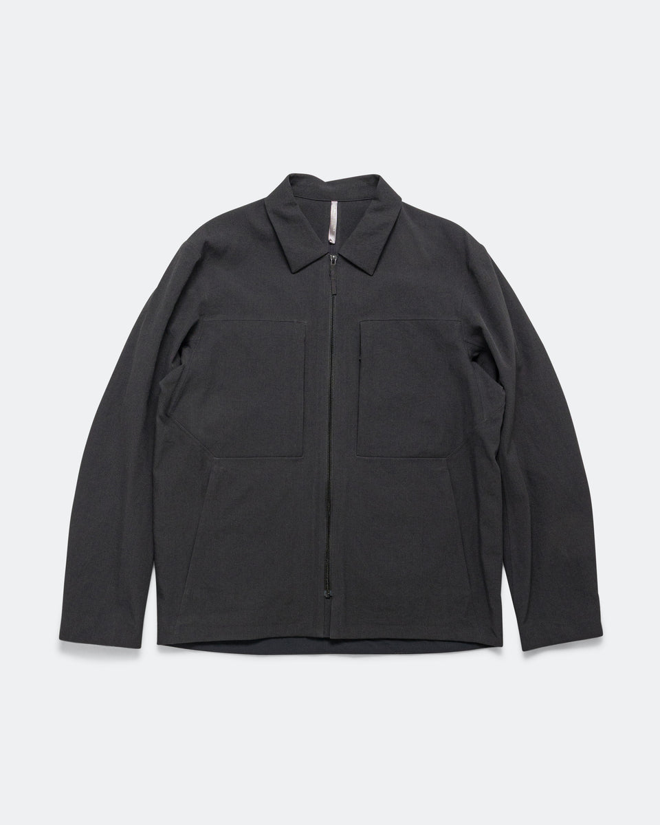 Arc'Teryx Veilance - Mionn Softshell Overshirt - Black | UP THERE