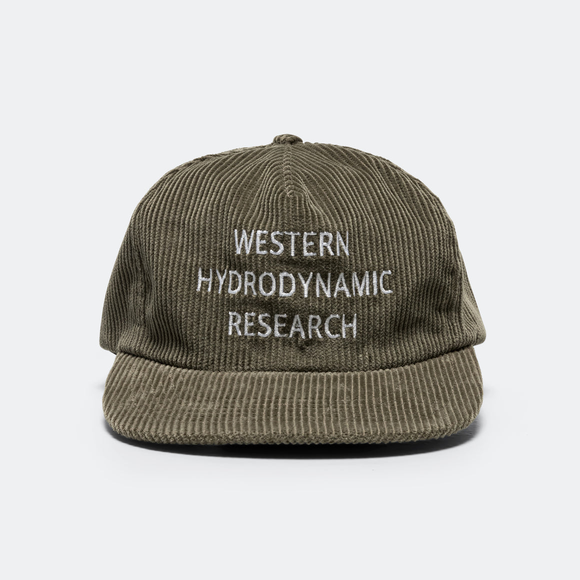 Western Hydrodynamic Research - Whale Cord Hat - Green Olive - UP THERE