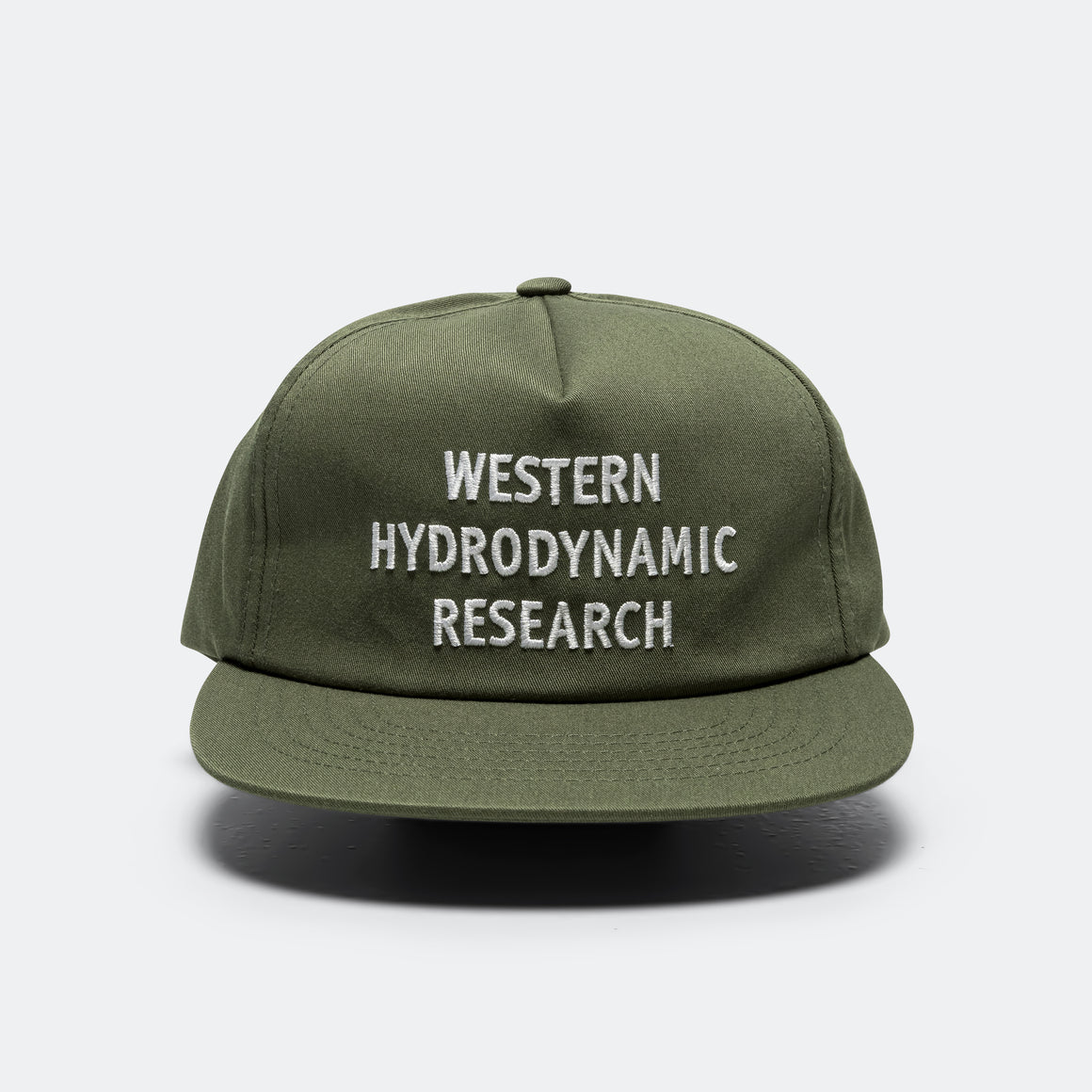 Western Hydrodynamic Research - Promotional Hat - Green Olive - UP THERE